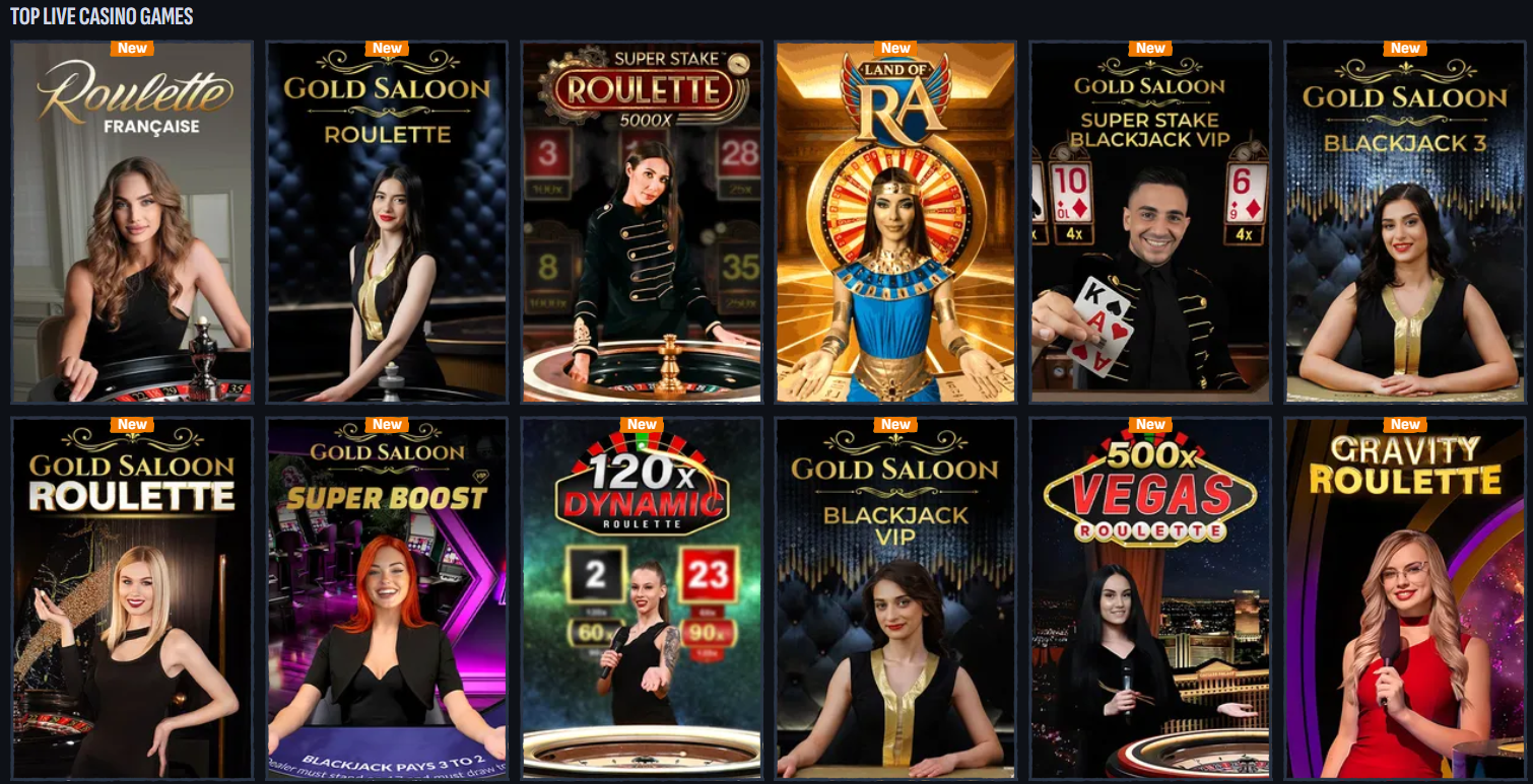 Mafia Casino Live Dealer Lobby